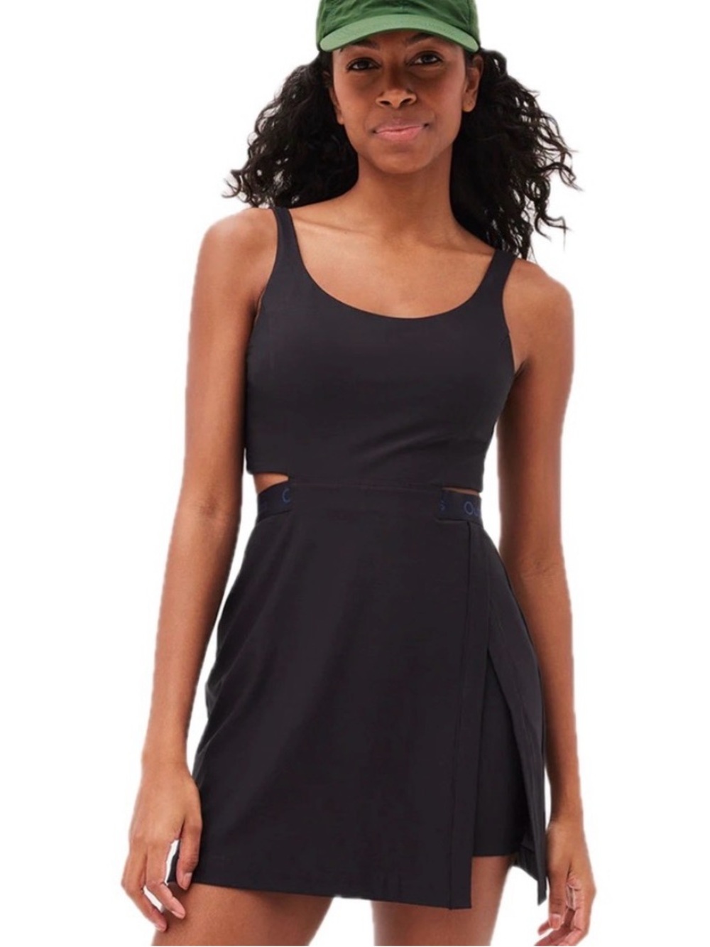 Outdoor Voices Black Cut-Out Tennis/Court Dress NWT